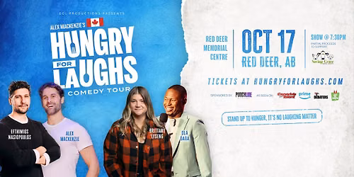 Red Deer, AB- Hungry For Laughs Comedy Tour
