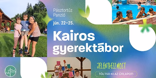 Kairos gyerekt\u00e1bor (7-10 \u00e9veseknek)