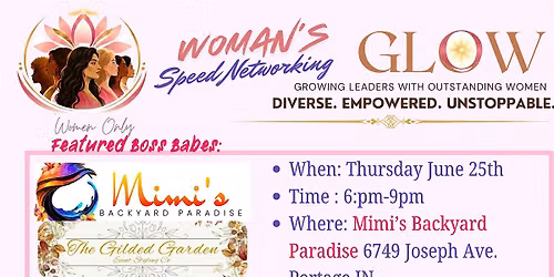 G.L.O.W. WOMEN'S SPEED NETWORKING EVENT