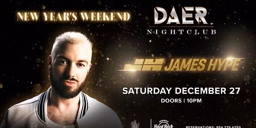 James Hype | DAER Nightclub