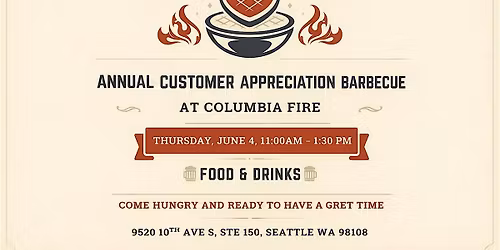 Annual Customer Appreciation Barbecue