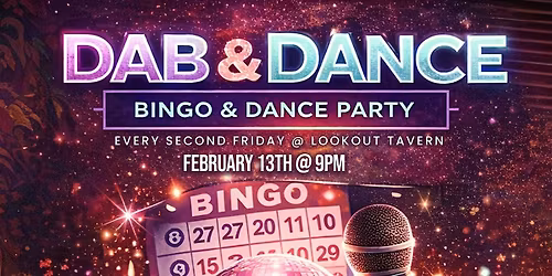 Dab & Dance a Bingo Dance Party Hosted by Chris Sumlin