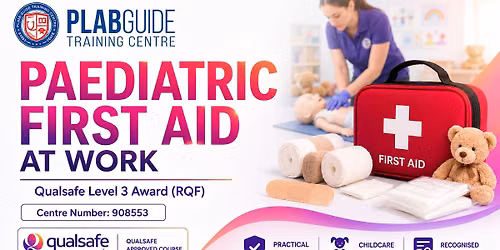 Qualsafe Level 3 Award in Paediatric First Aid (RQF) \u2013 2-Day Blended Course