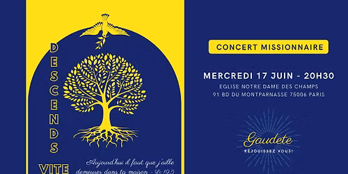Concert Gaudete - Notre Dame des Champs