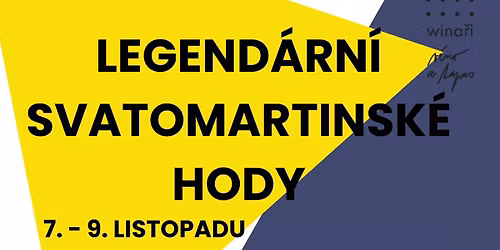 LEGEND\u00c1RN\u00cd SVATOMARTINSK\u00c9 HODY U WINA\u0158\u016e
