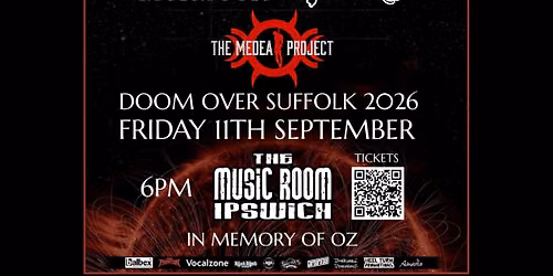 Doom Over Suffolk 2026 - The Music Room - Ipswich 
