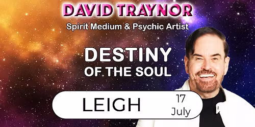 A fun evening of mediumship & psychic art in Leigh, Wigan, Manchester with David Traynor.
