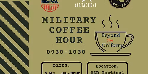 Warrior Revival Veteran Coffee Hour - Utah County