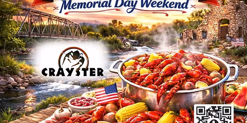 Memorial Day Weekend Crawdad Boil and Clinic 