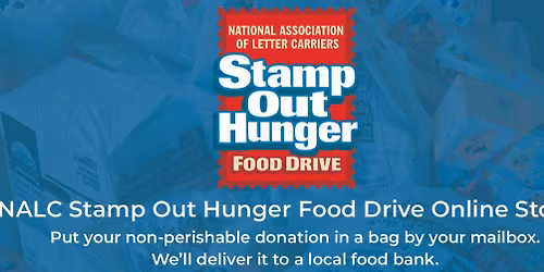 HELP STAMP OUT HUNGER USPS Postal Drive 