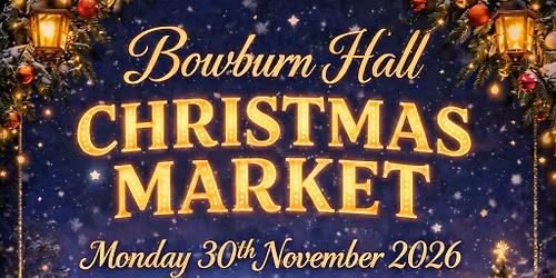 Bowburn Hall Christmas Market 