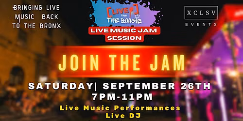 Live From The Boogie: A Free Live Music Jam Session
