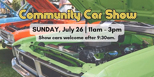 July Community Car Show