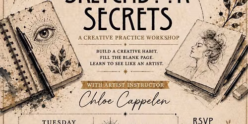 The Secret Spot- Sketchbook Secrets with Chloe