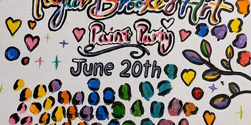 Lisa Frank Inspired Paint Party