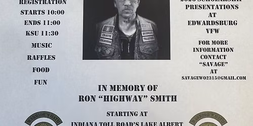 Highway to Higher Education Scholarship Memorial Ride