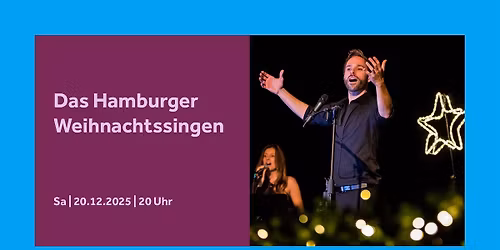 Das Hamburger Weihnachtssingen | Barclays Arena Hamburg