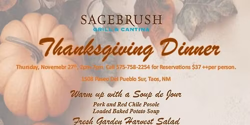 Thanks Giving Dinner Buffet 