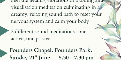 Winter solstice Sonic meditation and Sound bath