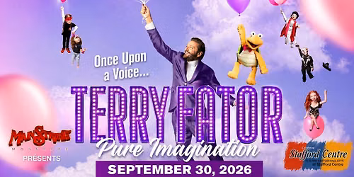Terry Fator: Pure Imagination |  Presented by Main Street Crossing 