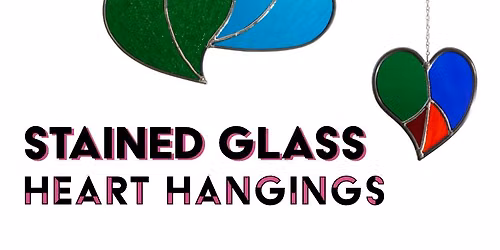 Stained Glass Heart Suncatcher