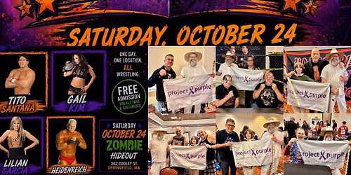 TZL fundraises for Project Purple at The Wrestling Classic VII