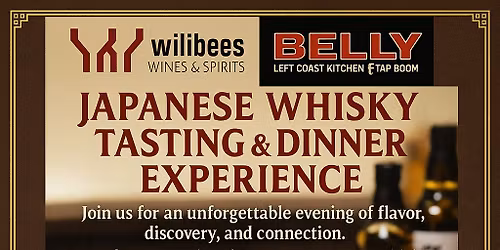 JAPANESE WHISKEY TASTING WITH BELLY