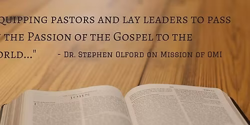 Essentials of Expository Preaching & Teaching Conference