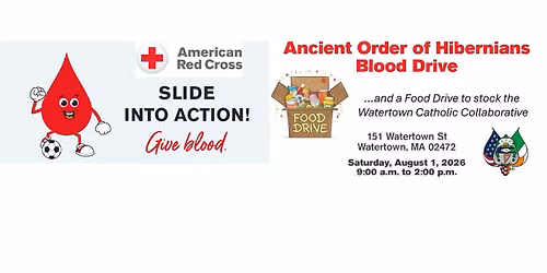 Red Cross Blood Drive \/ Community Food Drive