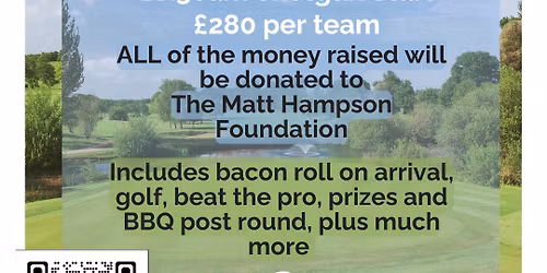 Belton Woods Charity Am Am  in aid of The Matt Hampson Foundation
