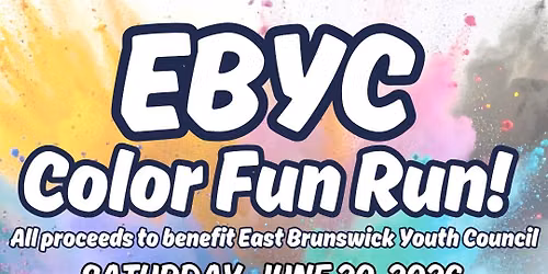 EB Youth Council 2026 Color Fun Run! 