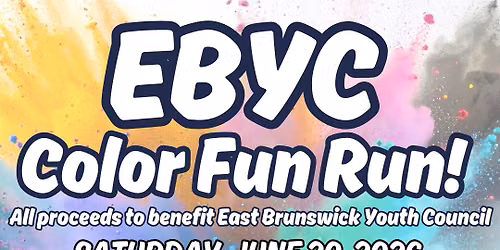EB Youth Council 2026 Color Fun Run! 
