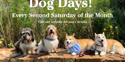 Dog Day at Tulsa Botanic Garden