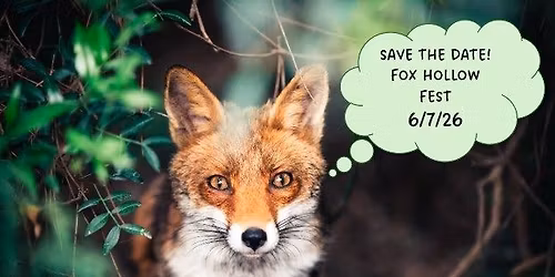Fox Hollow Fest - Celebrating Trees and Trails