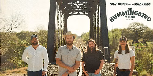 Cody Bolden & The Roadhands at The Hummingbird on Saturday, August 8th - Honky Tonk Show! 
