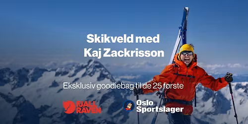 Skikveld med Kaj Zackrisson & Fj\u00e4llr\u00e4ven p\u00e5 Oslo Sportslager!