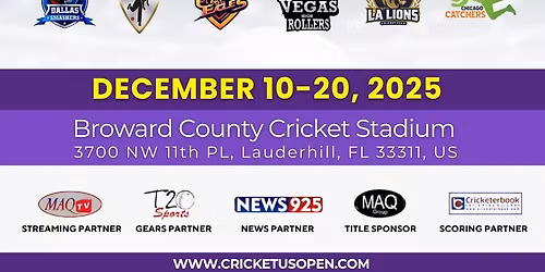 US OPEN PREMIER CRICKET LEAGUE 2025