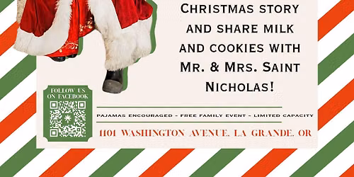 10th Annual Cookies and Milk with Santa