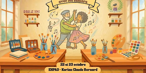 \ud83d\udc83\ud83c\udffb\ud83c\udfa8[DANSE ET PEINTURE AVEC LES SENIORS] \ud83c\udfa8\ud83d\udc83\ud83c\udffb 
