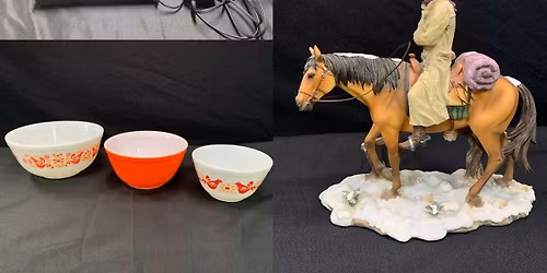 Quality Glassware, Antiques, Primitives, Singer Featherweight And More!