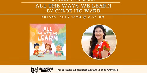 Chloe Ito Ward, author of ALL THE WAYS WE LEARN