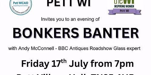 An evening of Bonkers Banter with Andy McConnell