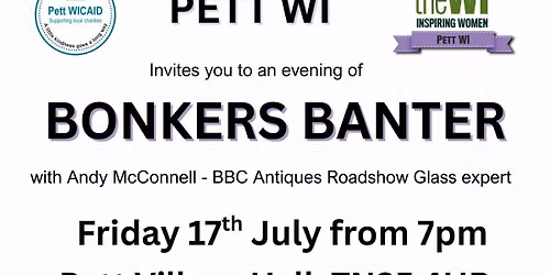 An evening of Bonkers Banter with Andy McConnell