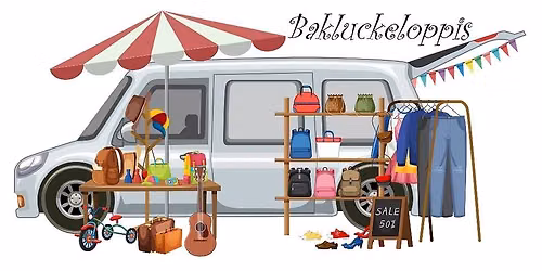 Bakluckeloppis i Sunnemo Folkets Park l\u00f6rdag 11 juli kl.11.00-15.00