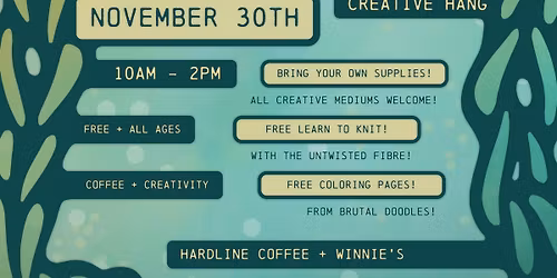 Stitch Up Sioux City Makers Meet up + Gathering Seeds Creative Hang