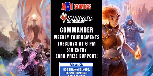 FLSM: Tuesday Night Magic: Commander: $10