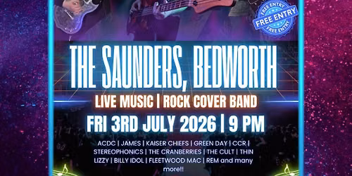 Led by Miss Fortune live at The Saunders, Bedworth
