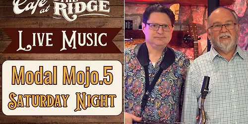 Live Music with Modal Mojo.5!
