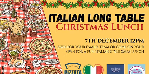 Italian Long Table Xmas Lunch - Pukekohe