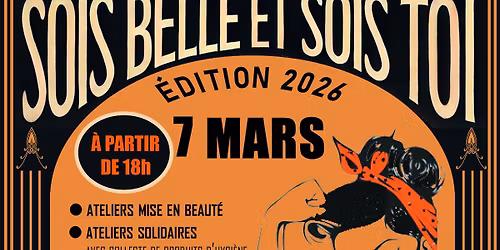 soir\u00e9e Sois Belle et SOIS Toi